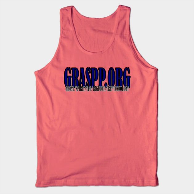 Ghost Spirit UFO Bigfoot Tank Top by Ghostgramps